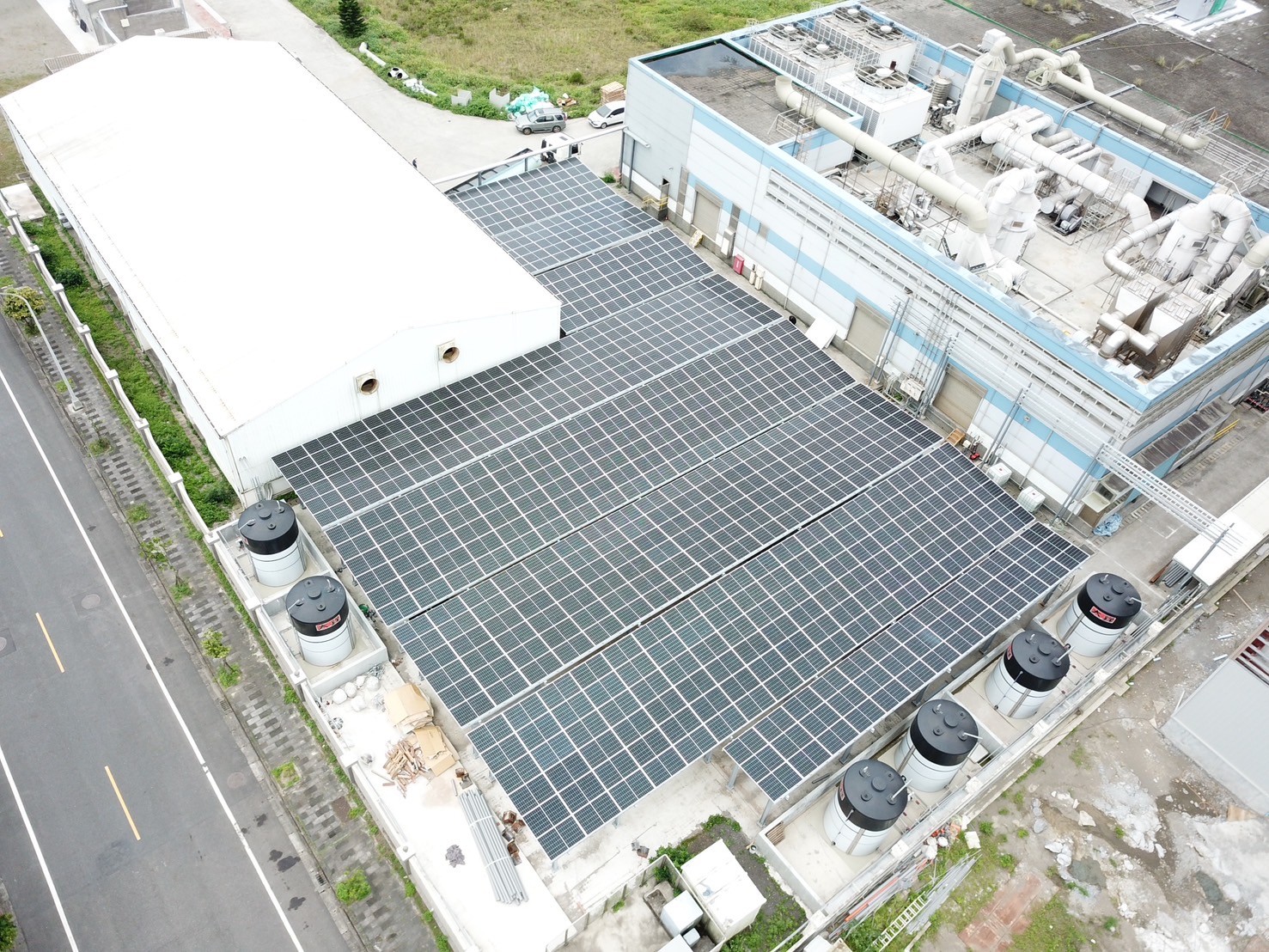 宜蘭縣 216 kWp 棚架型